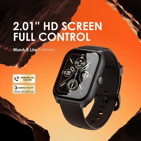 Oraimo Watch 5 Lite 2.01" HD IP68 Smart Watch 2