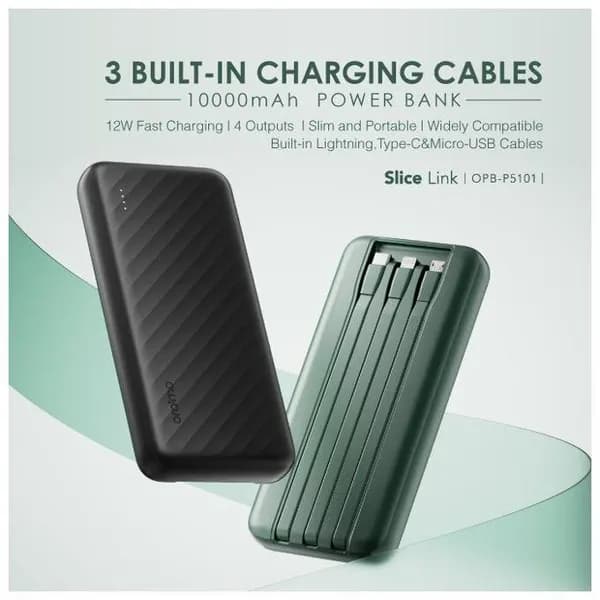 Oraimo Slice Link 10000mAh 12W Power Bank 3