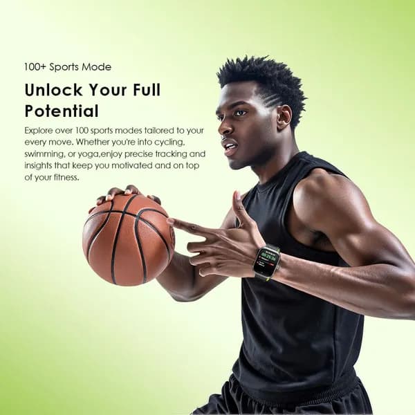 Oraimo Watch Nova N 2.04'' AMOLED Smart Watch 3
