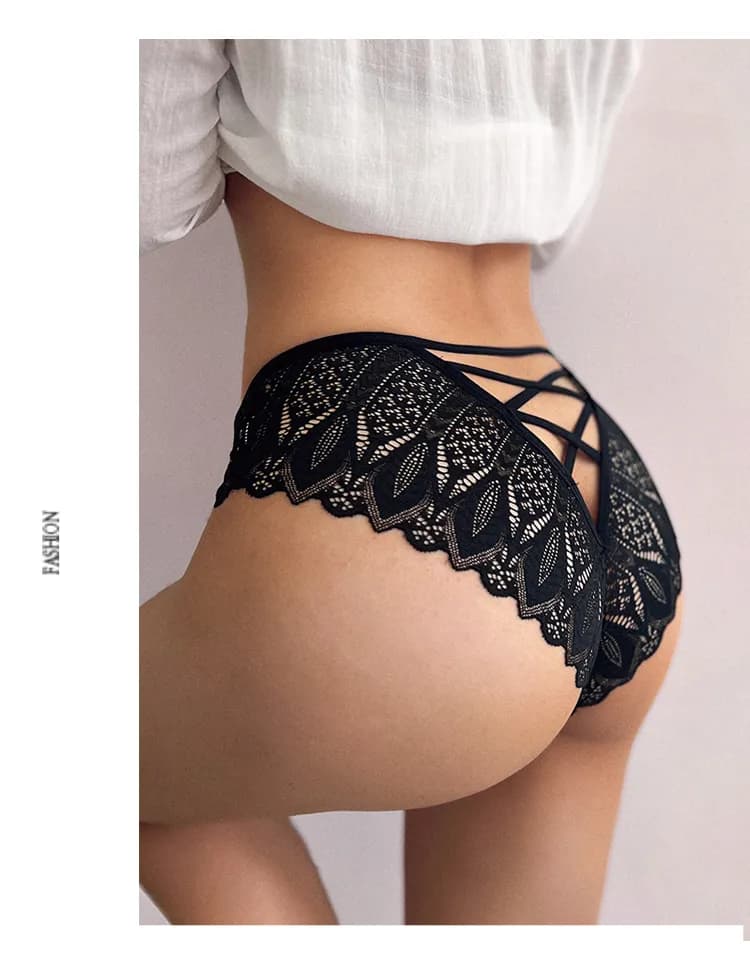 Lace Low-Waist G-String Briefs (2 pack) 5