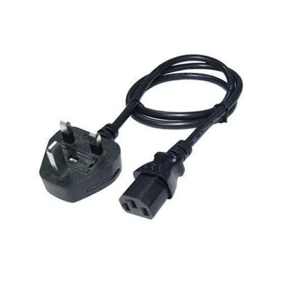 Kettle Power Cable for Desktops and Monitors, UK 3-Pin to C13 3