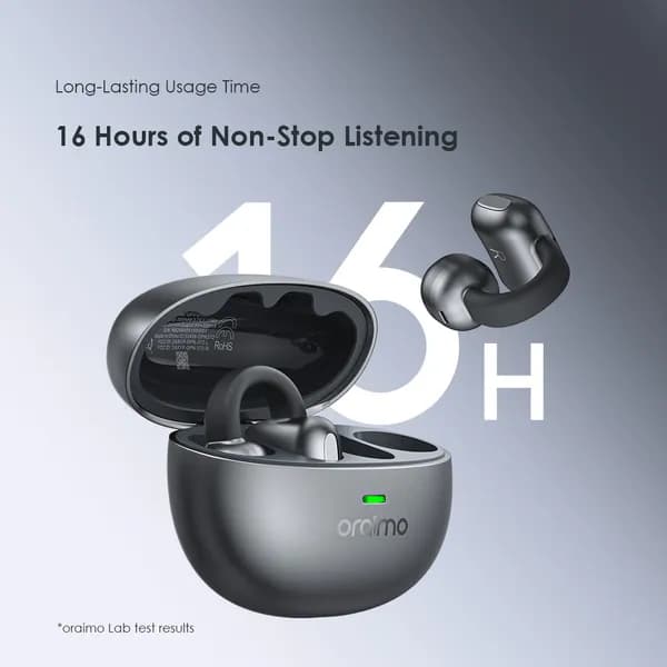 Oraimo OpenSnap N Clip-On Open-Ear Wireless Earbuds 3