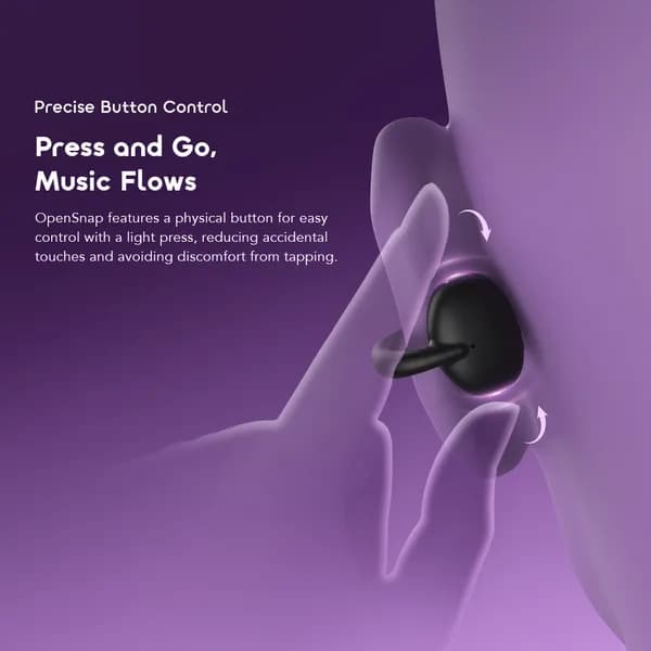 Oraimo OpenSnap Clip-On True Wireless Earphones 4
