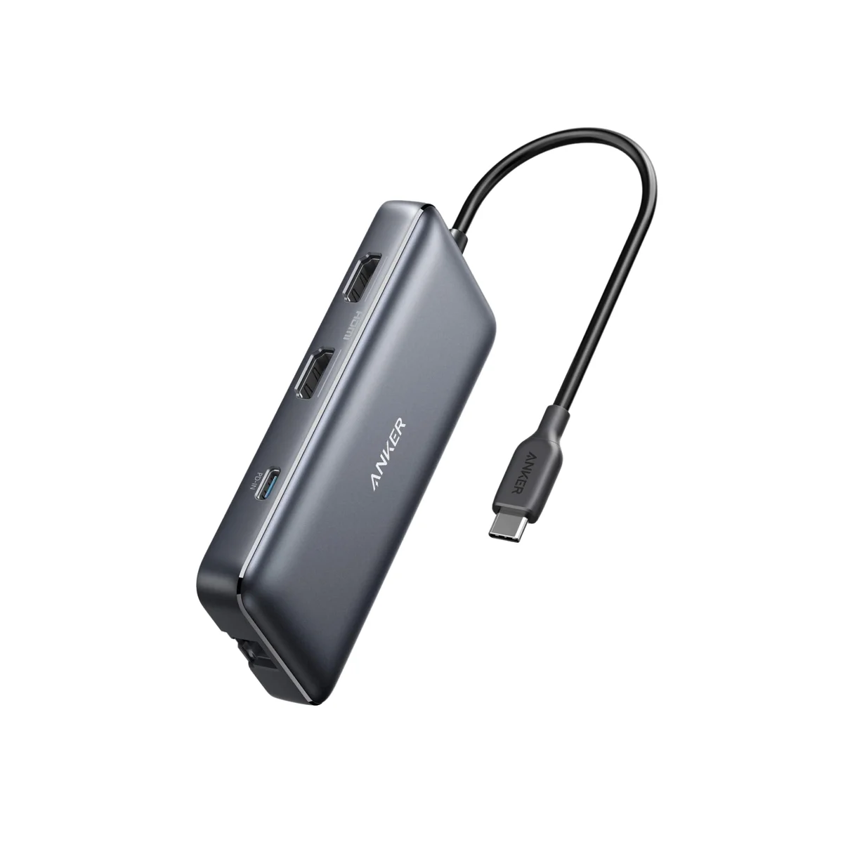 Anker Laptop Docking Station Dual Monitor, 8-in-1 USB C Hub 2